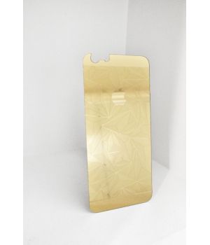 Simple Case Premium Mirror Tempered Glass Gold 3D Matte for iPhone 6