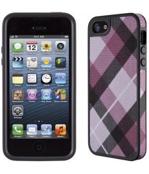 Speck FabShell MegaPlaid Mulberry/Black for iPhone 5/5S/SE (SP-SPK-A1594)
