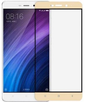 Tempered Glass Gold for Xiaomi Redmi 4x