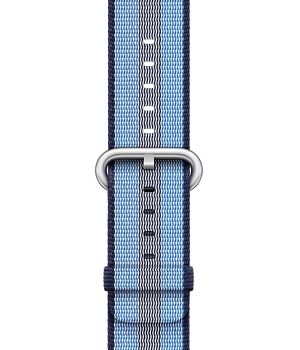 Apple Watch 42mm Midnight Blue Stripe Woven Nylon (MQVU2)