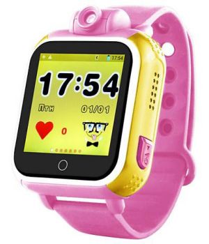 SmartWatch TD-07 (Q200) GPS-Tracking 3G Pink