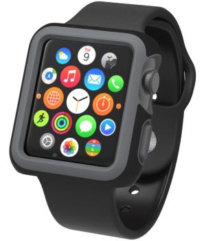 Speck CandyShell Fit Black/Slate for Apple Watch 38mm Grey (SP-SPK-A4134)