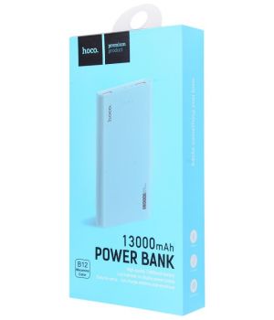 Hoco PowerBank B12 Khaki Style 13000 mAh Blue