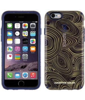 Speck Candyshell Inked Jonathan Adler MalachiteBlackGold/BerryBlack Meta for iPhone 6/6S (SP-73990-5132)