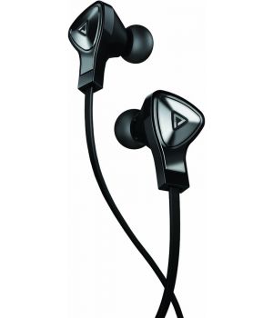Monster DNA In-Ear with Apple Control Talk Black with Satin Chrome Finish
