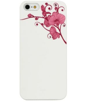 Bling My Thing White with Pink Orchid White for iPhone 5/5S/SE (BMT-AI5-OD-WH-LRS)