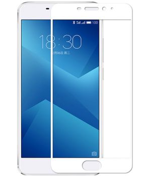 Simple Case 3D Glass for Meizu M5 White