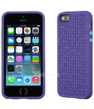 Speck PixelSkin HD Grape Purple/Peacock Blue Purple for iPhone 5/5S/SE (SP-SPK-A2493)