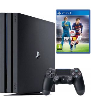 Sony PlayStation 4 Pro (PS4 Pro) + Games FIFA 16 (PS4)