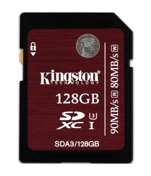 Kingston 128 GB SDXC UHS-I U3 SDA3/128GB