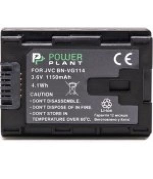 PowerPlant Aккумулятор для JVC BN-VG114 Chip (1150 mAh) - DV00DV1375