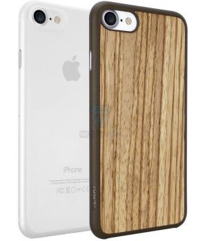 Ozaki O!coat Jelly +wood 2in1 iPhone 7 Zebrano+Clear (OC721ZC)