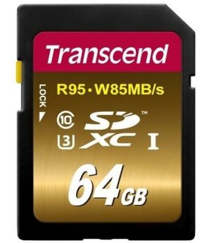 Transcend 64 GB SDXC UHS-I U3 TS64GSDU3X