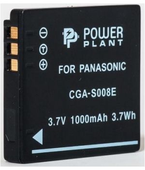 PowerPlant Aккумулятор для Panasonic CGA-S008, DB-70, DMW-BCE10 (1000 mAh) - DV00DV1216