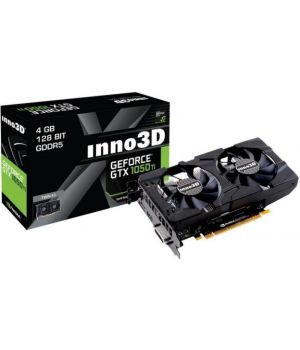 Inno3D GeForce GTX 1050 Ti Twin X2 (N105T-1DDV-M5CM)