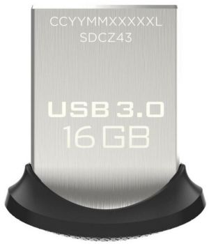SanDisk 16 GB USB 3.0 Ultra Fit (SDCZ43-016G-GAM46)