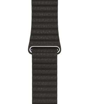 Apple Watch 42mm Charcoal Gray Leather Loop Medium (MQV62)