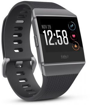 FitBit Ionic Watch Charcoal/Smoke Gray S&L (FB503GYBK)