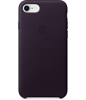 Apple iPhone 8/7 Leather Case Dark Aubergine (MQHD2)