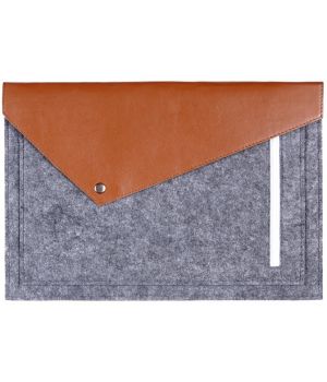 Gmakin Sleeve Gray/Brown GM12 for MacBook Pro 13 Retina