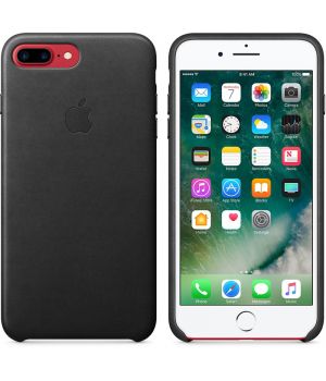 Apple iPhone 7 Plus Leather Case Black (High Copy)