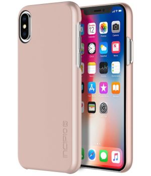 Incipio Feather Iridescent Rose Gold for iPhone X (IPH-1643-RGD)