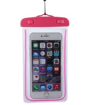 Baseus Waterproof Case Rose Red for 5.5-inch Smartphones