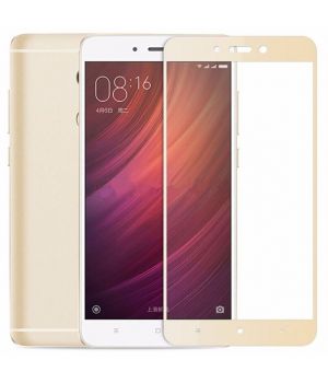 Simple Case 3D Glass for Xiaomi Redmi 4 Gold