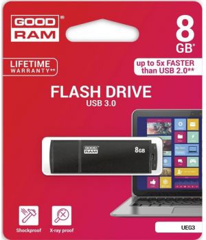 GOODRAM 8 GB Edge Black (UEG3-0080K0R11)