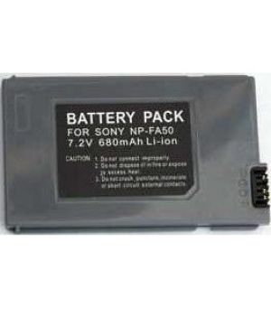 ExtraDigital Аккумулятор для Sony NP-FA50, Li-ion, 680 mAh - DV00DV1064