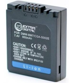 ExtraDigital Аккумулятор для Panasonic CGA-S002, DMW-BM7 - BDP2551