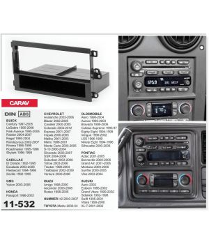 Carav 11-532 Buick, Cadillak, GMC, Honda, Hummer, Isuzu, Oldsmobile, Pontiac, Suzuki, Toyota