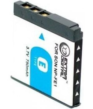 ExtraDigital Аккумулятор для Sony NP-FE1, Li-ion, 750 mAh - DV00DV1062