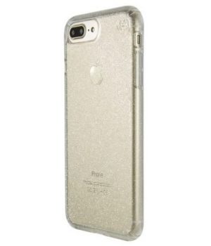 Speck iPhone 7 Almond Presidio Clear Glitter Transparent with Gold Glitter (SP-79989-5636)