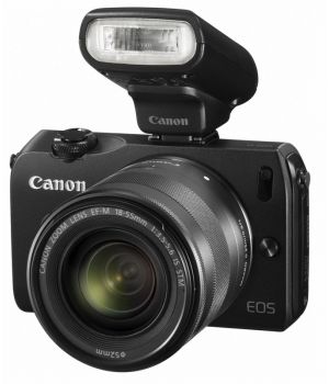 Canon EOS M kit (18-55mm) IS STM Black (UA)
