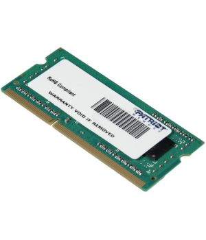 PATRIOT 4 GB SO-DIMM DDR3 1600 MHz (PSD34G160081S)