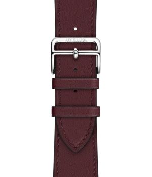 Apple Watch Hermes 38mm Bordeaux Swift Leather Single Tour (MQX02)