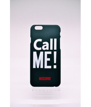 Simple Case Soft Touch Moschino Call Me Black for iPhone 6