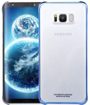 Samsung Transparent Protective Case Blue for Samsung Galaxy S8