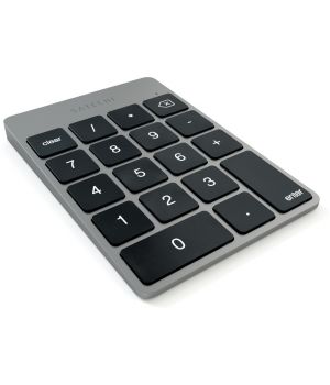 Satechi Slim Rechargeable Aluminum Bluetooth Keypad Space Gray