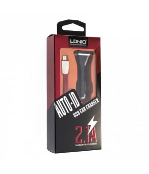 LDINO DL-219 + Lightning USB cable (2 USB 2.1A) Black