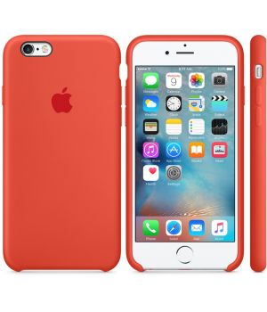 Apple iPhone 6S Plus Silicone Case Orange (high copy)