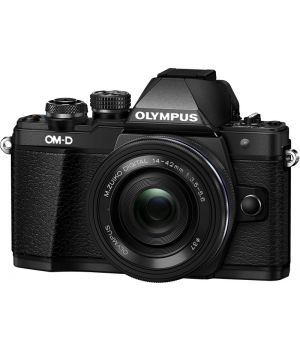 Olympus OM-D E-M10 Mark II kit (14-42mm) Pancake Zoom Black