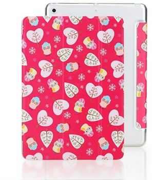 Rock Anne's Garden Series Protection Case Rose Red for iPad 9.7 2017