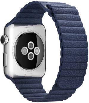 Apple Leather Loop for Watch 42mm Midnight Blue Medium (MLHL2)
