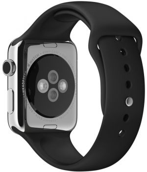 Apple Watch 42mm Sport Band M/L & L/XL Black (ML9J2)