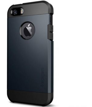 SGP (Spigen) Case Tough Armor Metal Slate for iPhone 5/5S (SGP10490)
