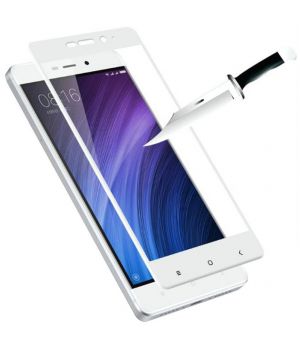 Simple Case 3D Glass for Xiaomi Redmi 4 Prime White