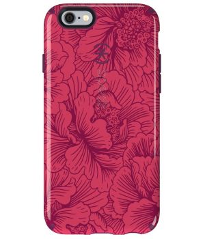 Speck CandyShell Inked FreshFloral Red Pattern/Boysenberry Purple for iPhone 6 (SP-SPK-A3064)