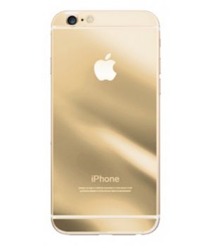 Simple Case Premium Mirror Tempered Glass gold for iPhone 6 Plus